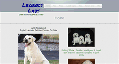 Desktop Screenshot of legendslabs.com